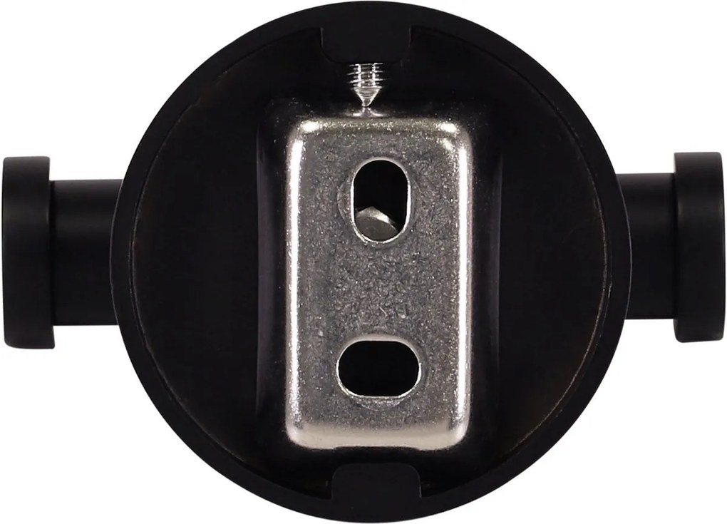 Plieger Vigo handdoekhaak dubbel mat zwart