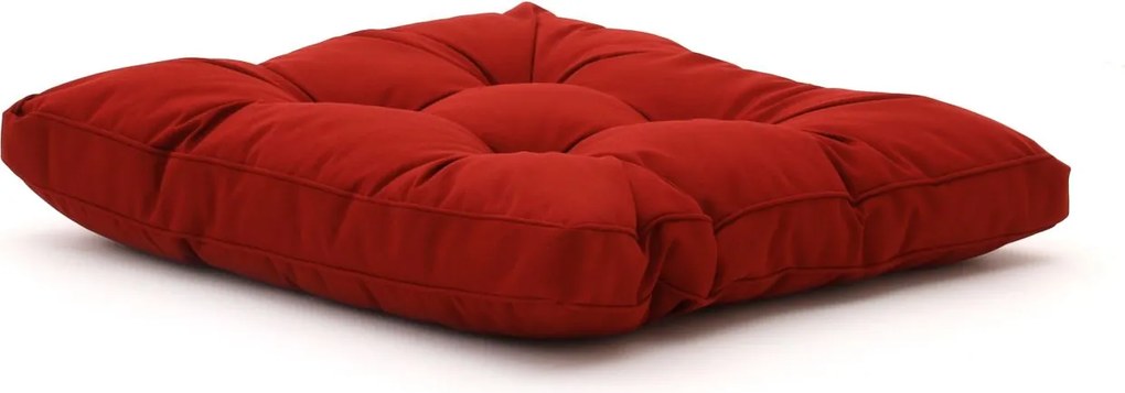Loungekussen Tuin | Rood | Dralon | Madison | 73x73cm | Kees Smit Tuinmeubelen