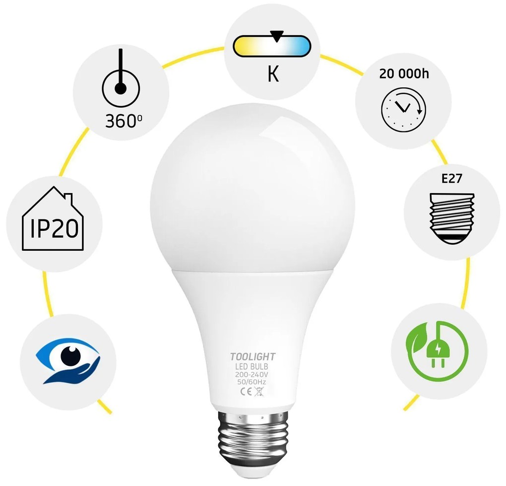 LED lamp RSL030 E27 15W Neutral