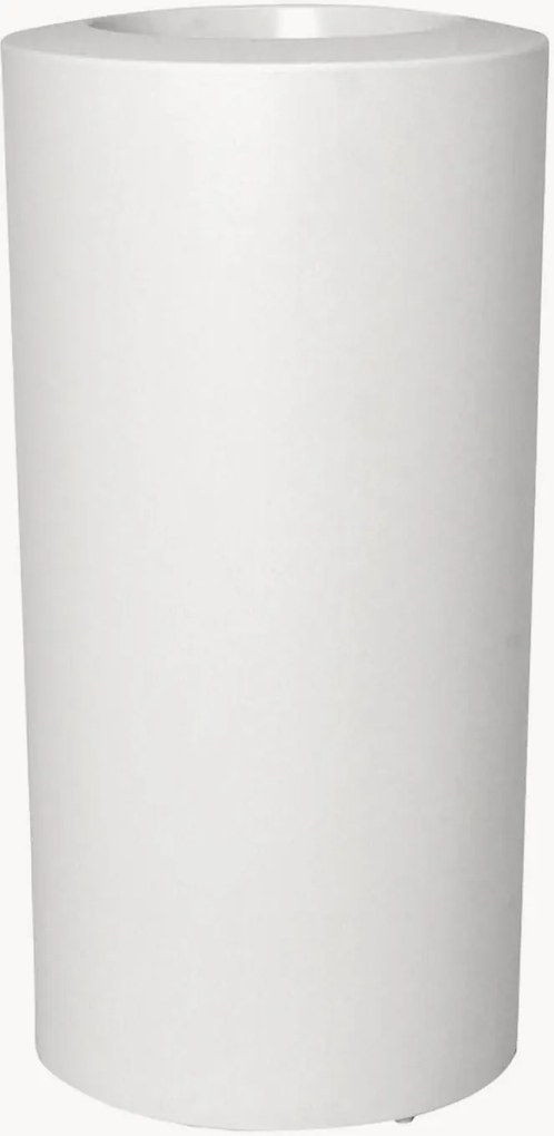 Outdoor LED plantenpot Tubini, H 90 cm