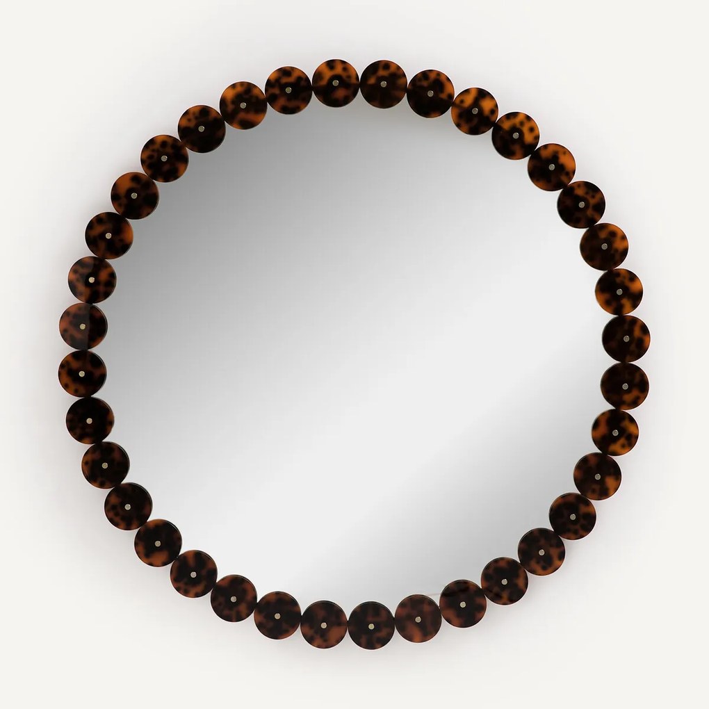 Ronde spiegel van hars diameter 100 cm, Kioo