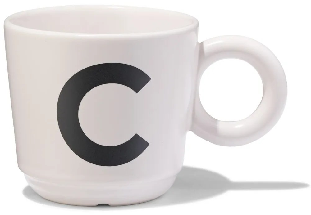 HEMA Aardewerk Mok 280ml Letter C