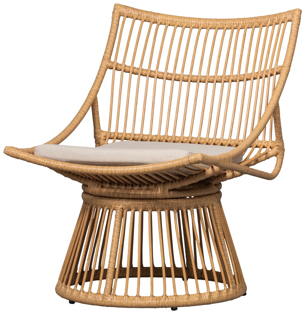 Exotan Voetenbank - Alatna - Wicker - Naturel - Exotan