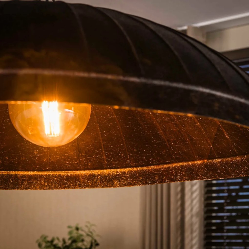 Hanglamp Met Brede Halfronde Kap