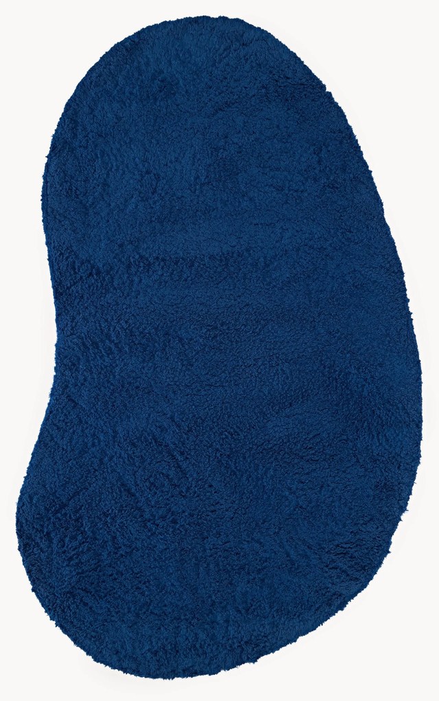 Handgetuft vloerkleed Tully in organische vorm