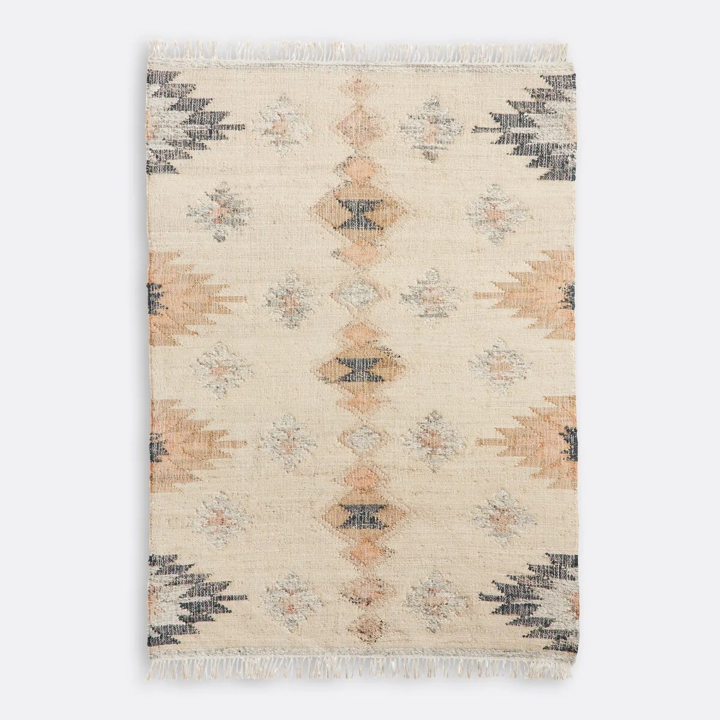 Kilim vloerkleed met used effect, Maya