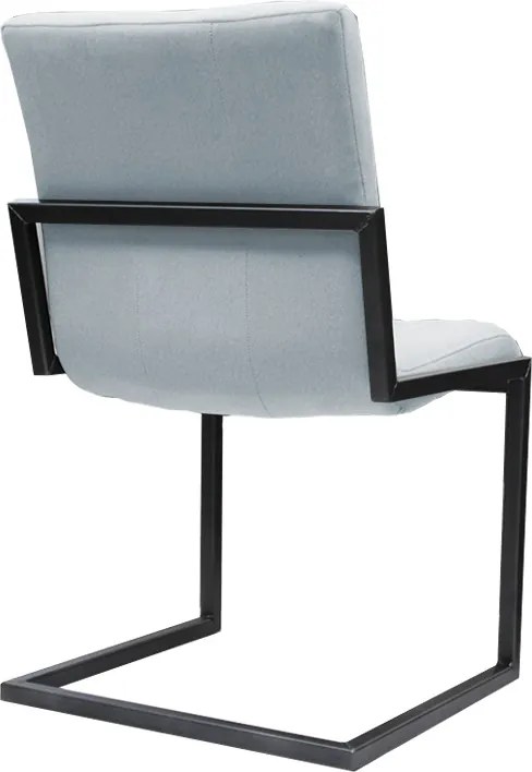 Eetkamerstoel - Lara - stof Element lichtblauw 16