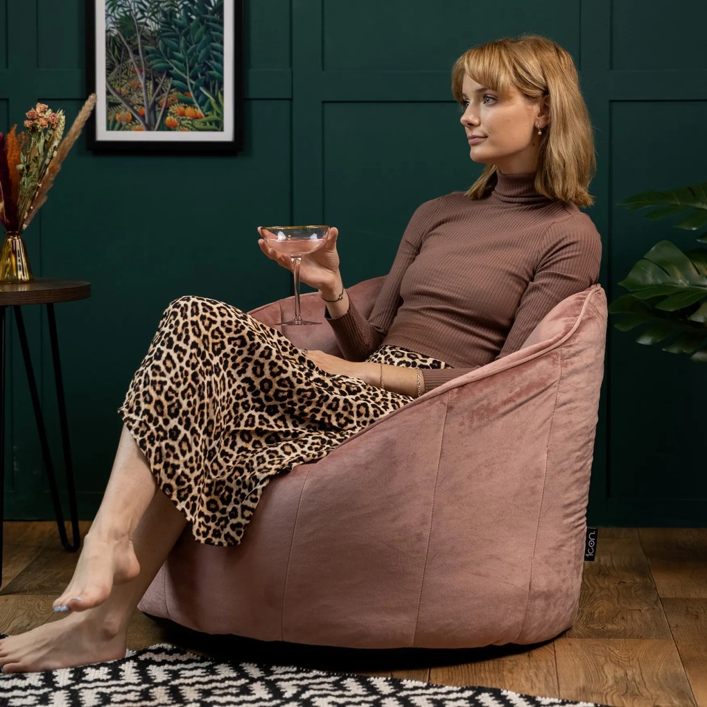 Sirena Zitzak Stoel Velvet - Roze