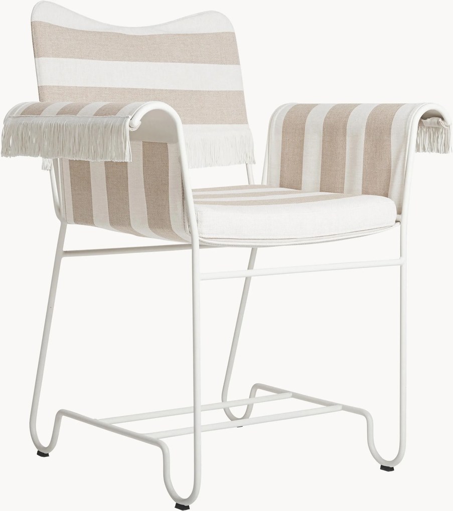 Tuinstoel Tropique met franjes