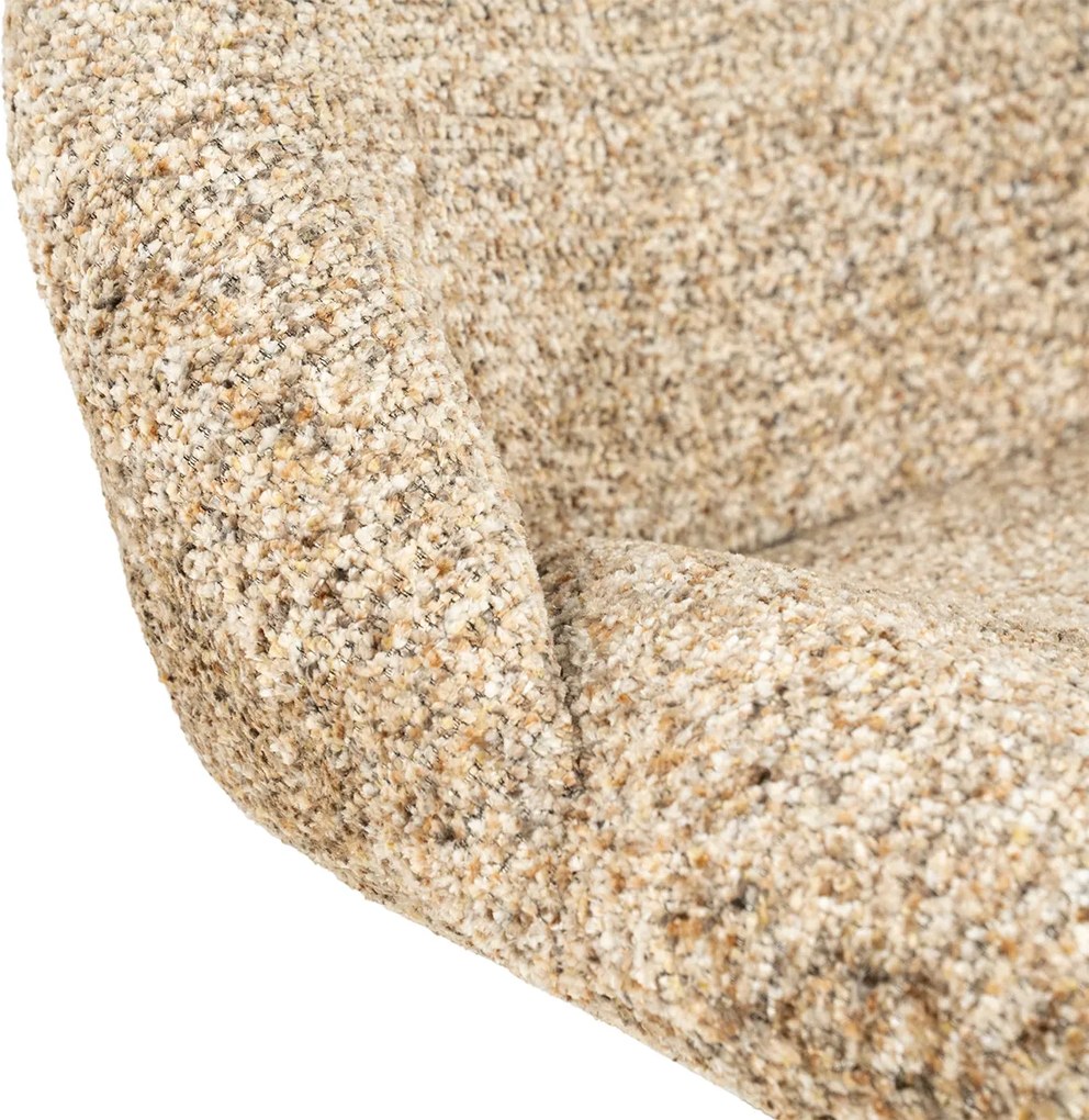 Fauteuil Met Brons Onderstel