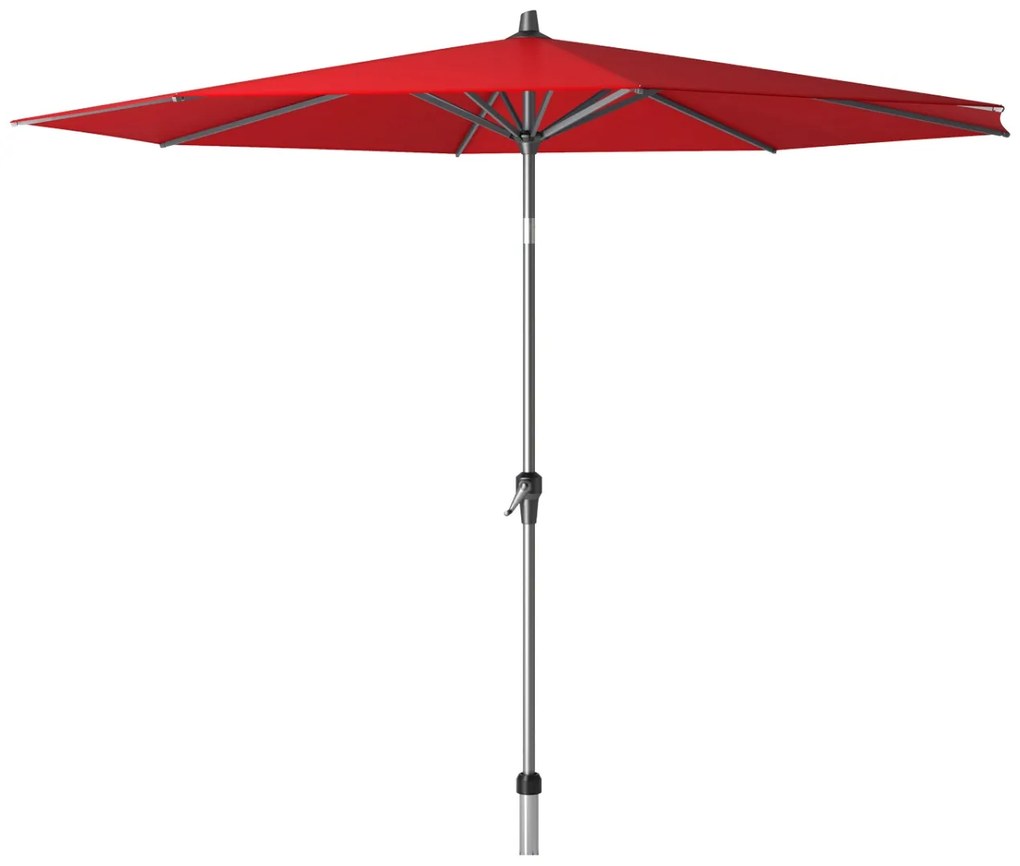 Platinum Riva stokparasol 3 m. rond - Rood