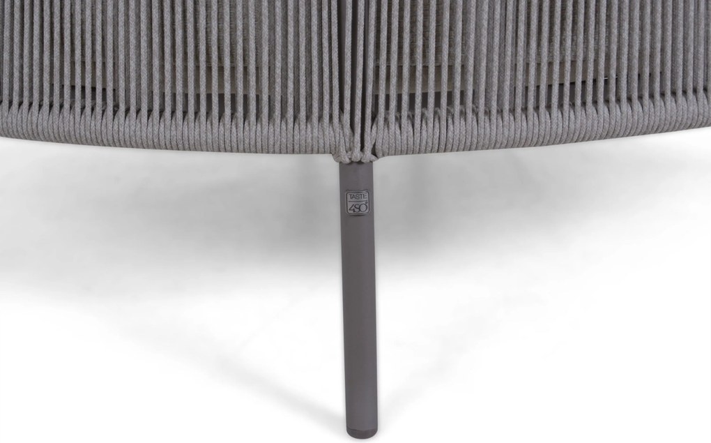 Hoek loungeset 5 personen Aluminium/rope Taupe 4 Seasons Outdoor Florence
