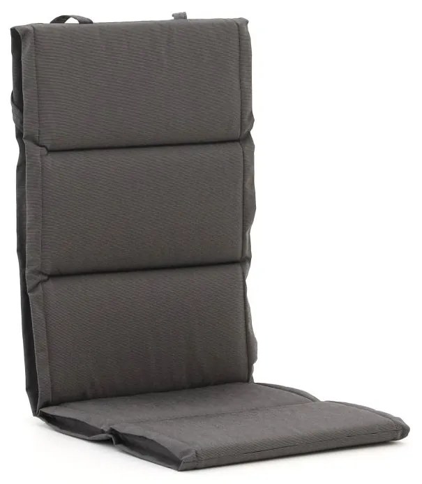 Dunne tuinkussen | Zwart  | Olefin | Tex Style | 125x50cm | Kees Smit Tuinmeubelen