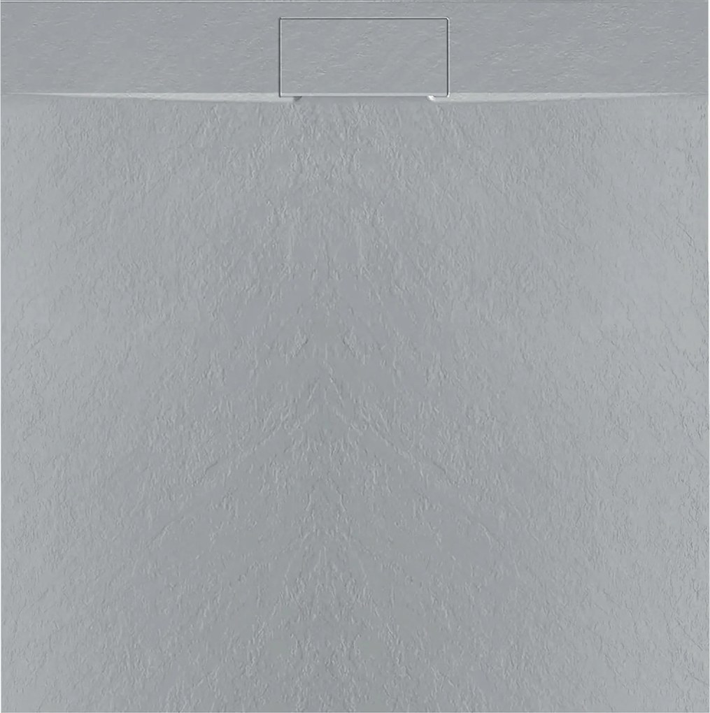 Douchebak Rea Bazalt Grey 90x90