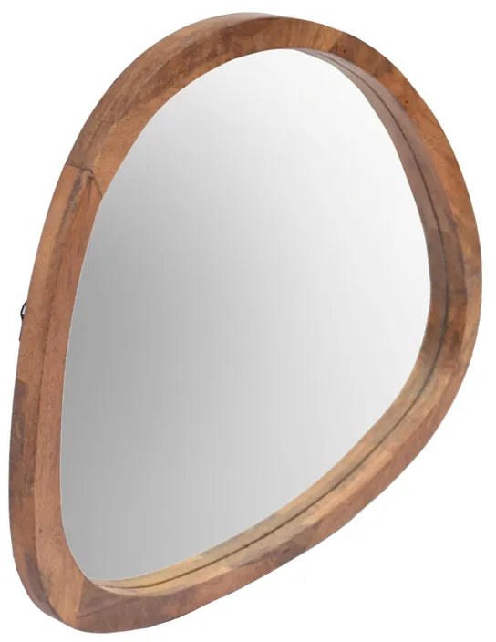 Livingfurn Joy wandspiegel 80cm bruin