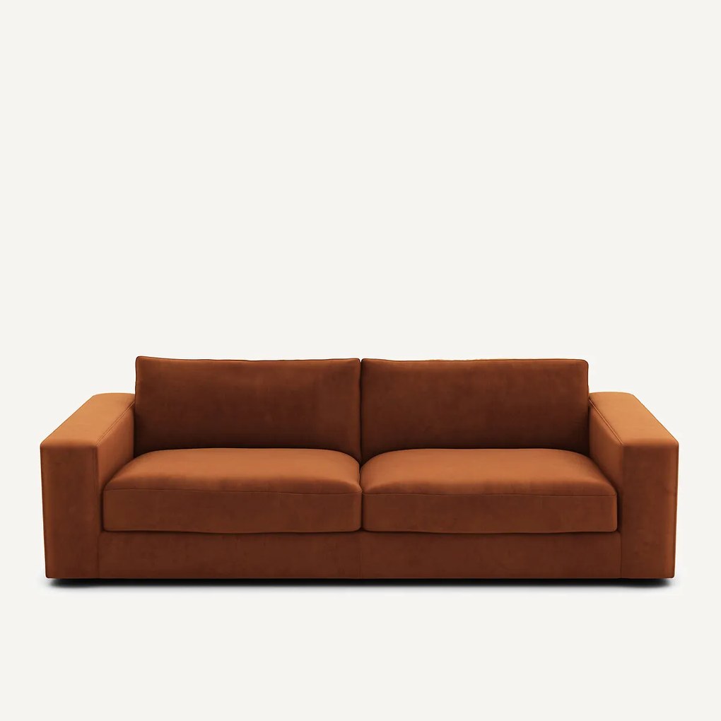 Sofa 3- of 4-zits, fluweel, Skander