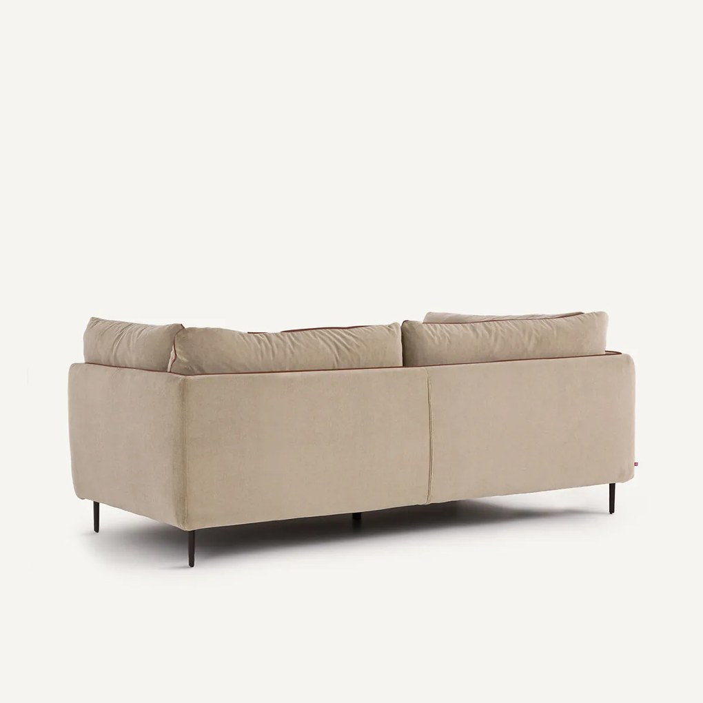 Compacte bank van stonewashed fluweel, BOTERO