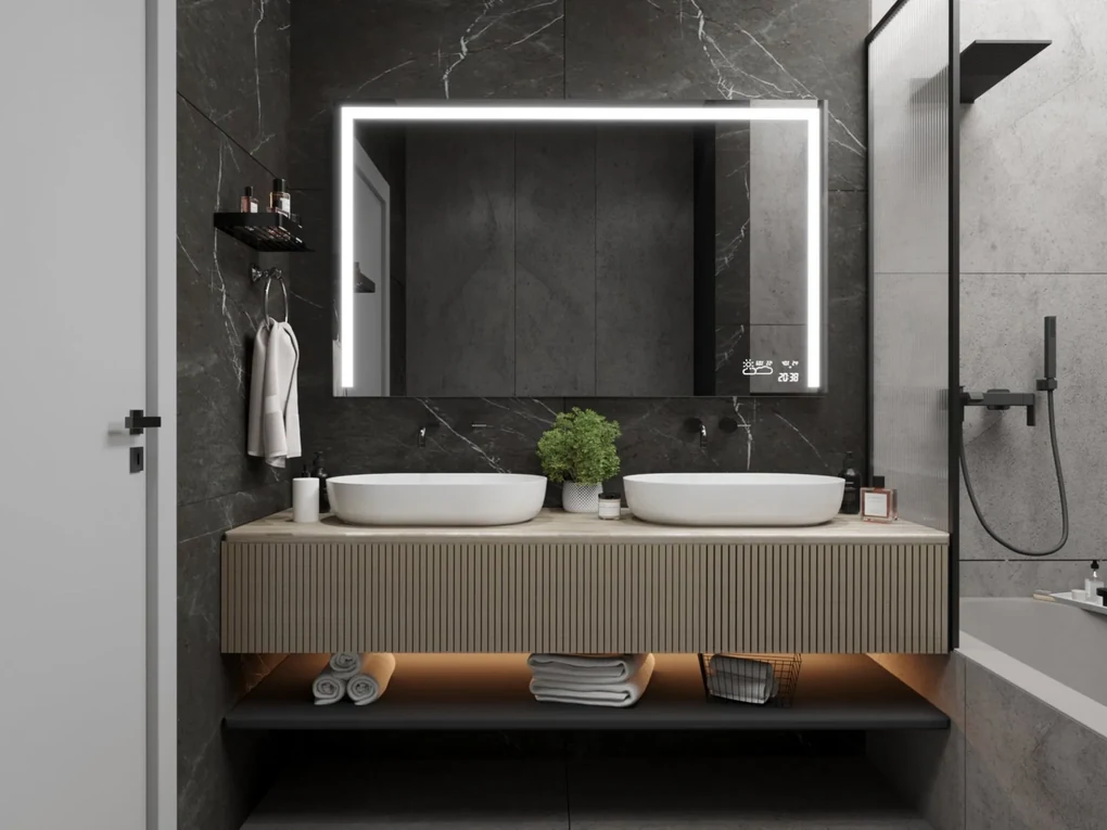 Badkamerspiegel met LED verlichting M9 premium