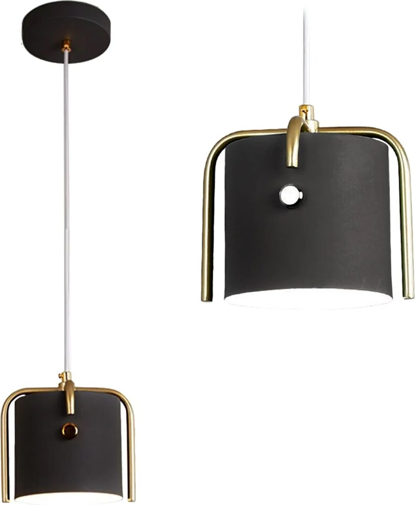 Plafondlamp APP934-1CP Elegent Zwart