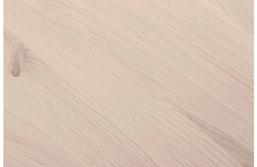 Goossens Hoektafel Bjarte, hout eiken wit, stijlvol landelijk, 50 x 45 x 50 cm