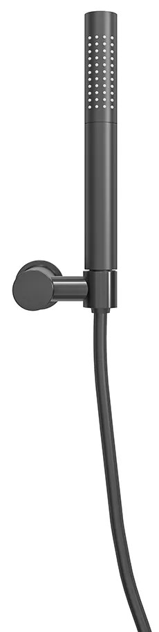 Mueller Ferro staafhanddoucheset met wandhouder gunmetal