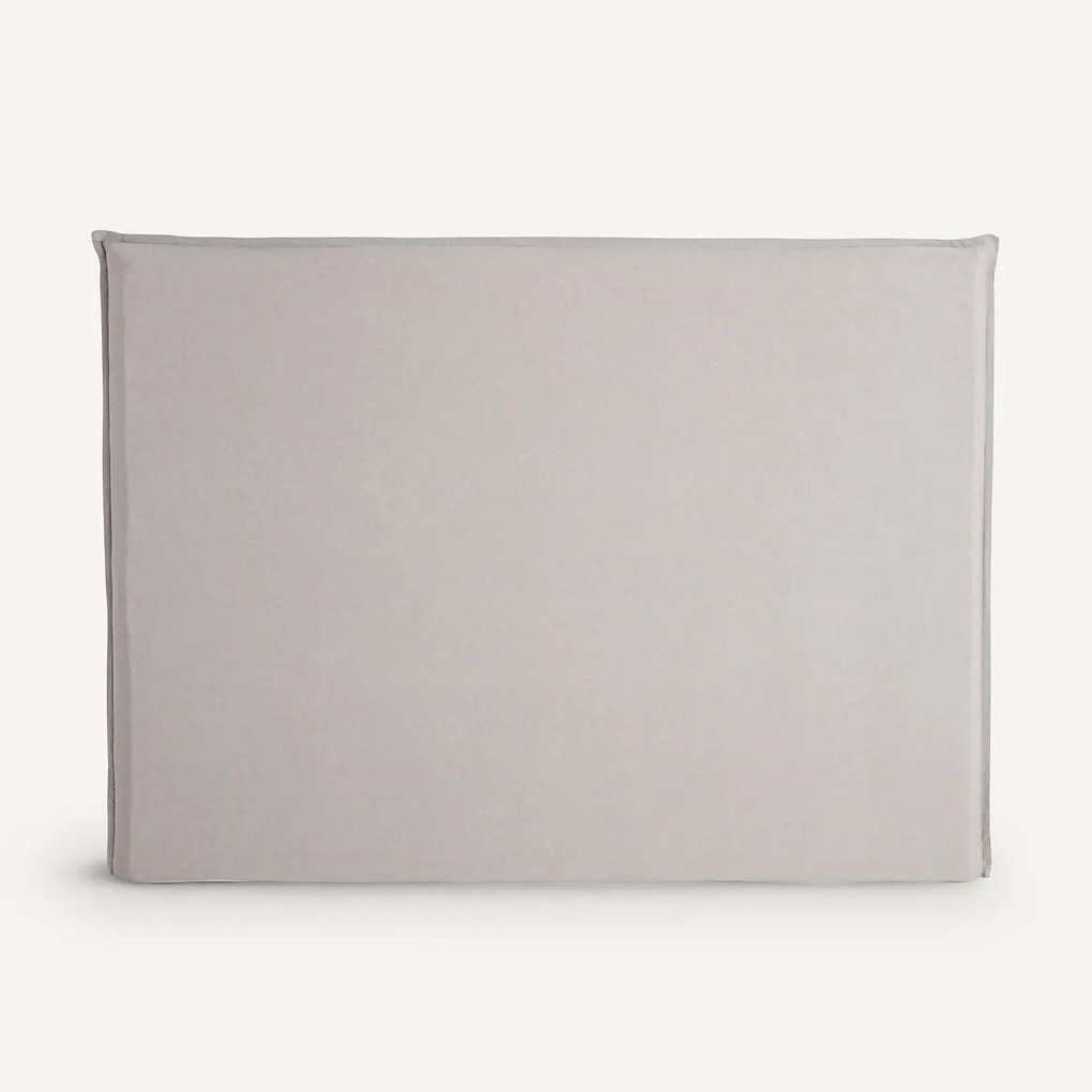 Hoes in gewassen linnen voor hoofdbord H135 cm, Sandor