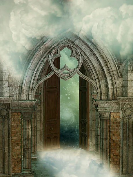 Ilustratie landscape 3d computer graphic, justdd