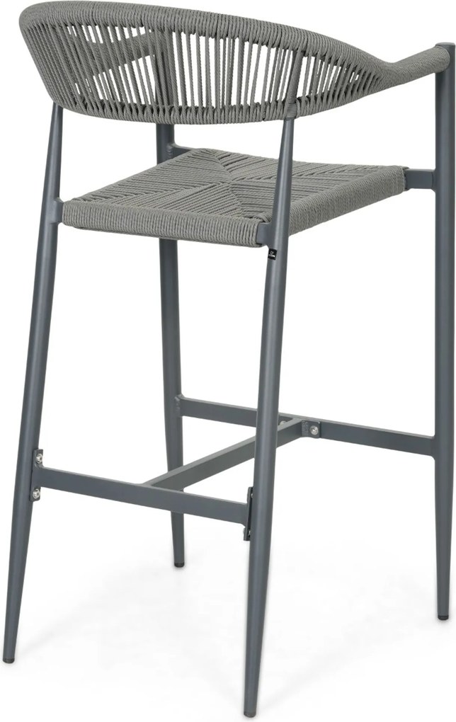 Barset 4 personen 150 cm Rope Grijs De Laan Projects