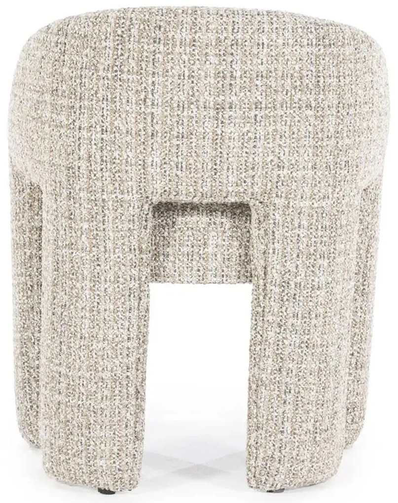Eleonora Hamilton Taupe Eetkamerstoel Hotel Chique Stijl
