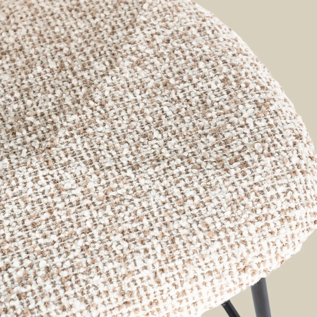 Beige Barkruk Kookeiland