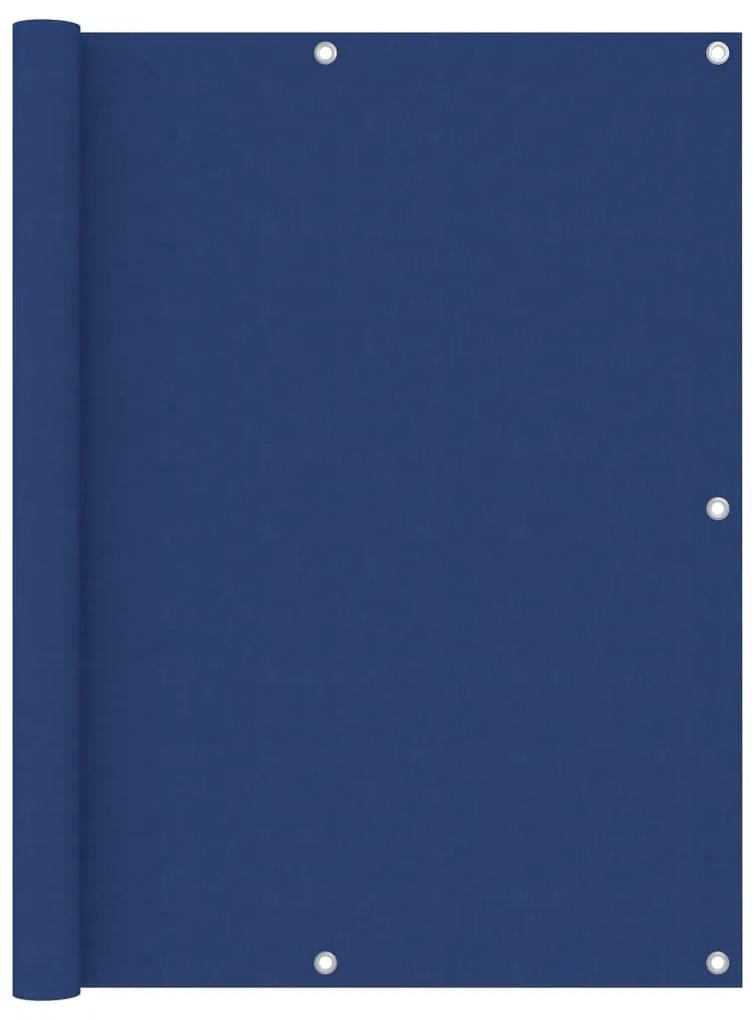 vidaXL Balkonscherm 120x300 cm oxford stof blauw