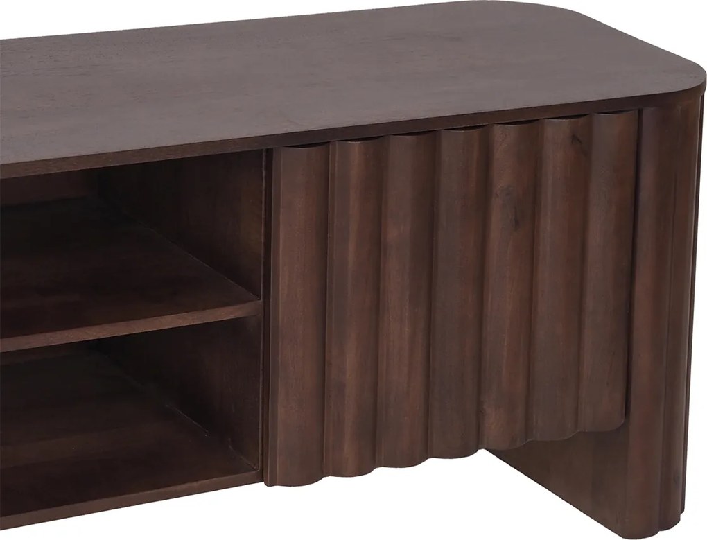 TV Meubel Met Ribbels 200cm - 200x42x55cm.