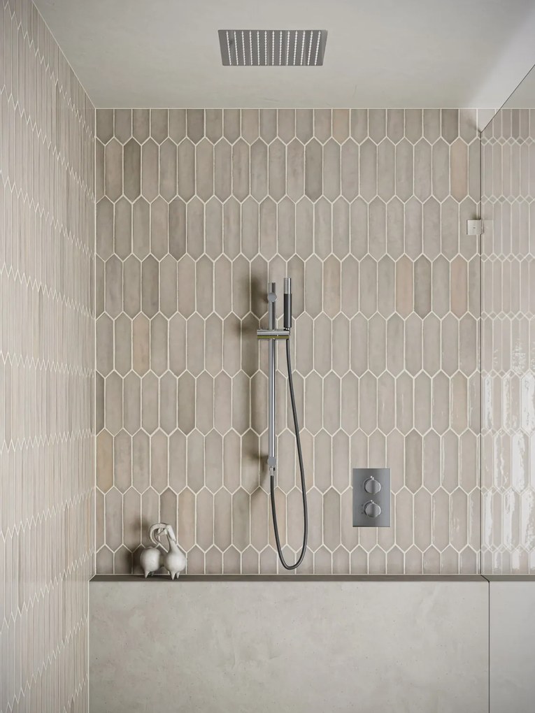 Saniclear Cube Pro inbouw regendouche met inbouw douchekop 30x30cm, glijstang en staafhanddouche chroom