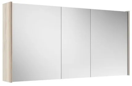 Saniclass Prime Spiegelkast - 120x63x16cm - inclusief zijpanelen - beech (hout) SW1212818/SW910735