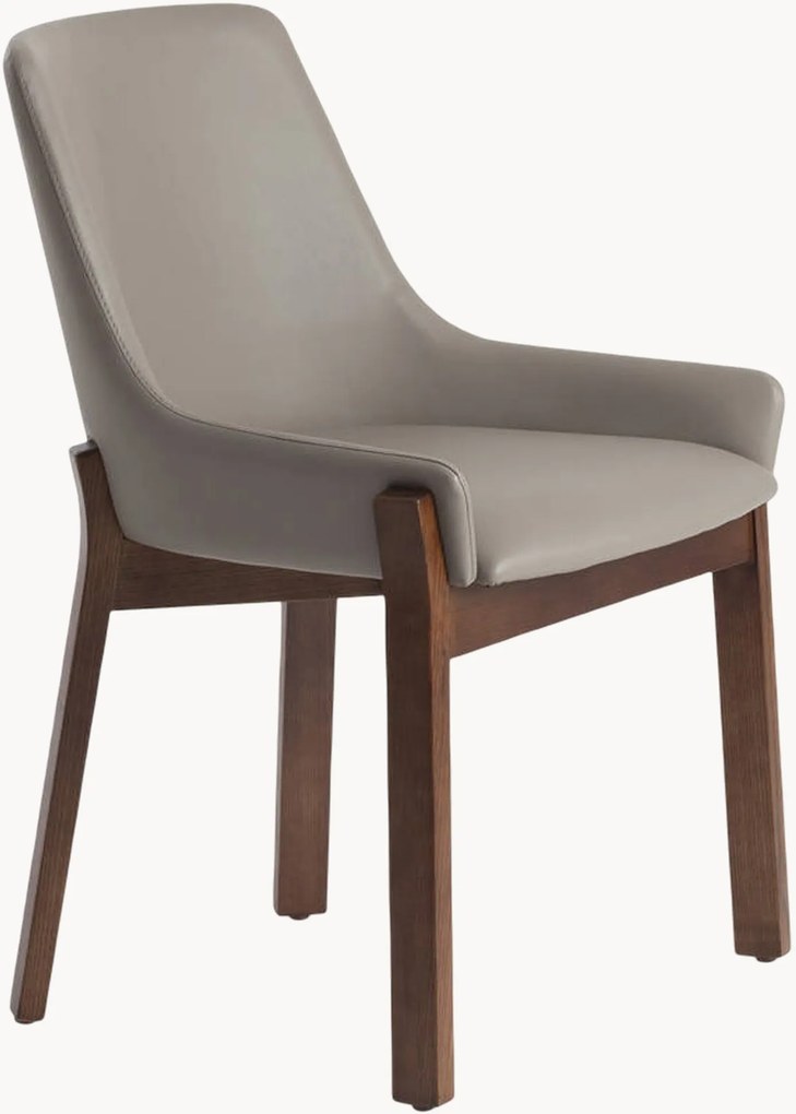 Gestoffeerde eetstoelen Aura, 2-delig