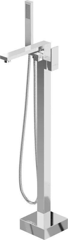 Mexen Urano vrijstaande badkuipkraan, chroom - 75233-00