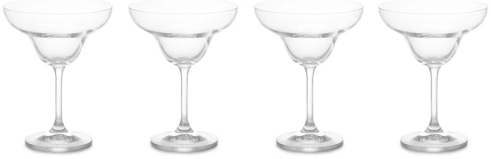 Holen set of 4 cocktailglazen, 260ml, helder glas