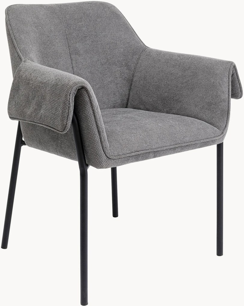 Gestoffeerde armstoelen Bess, 2-delig