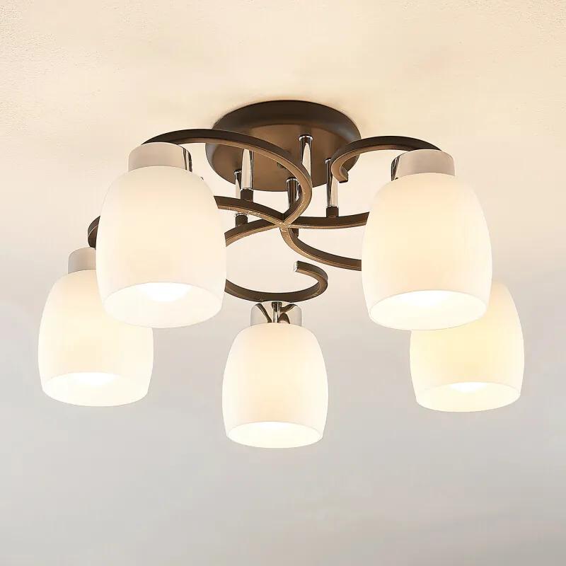 Daliah plafondlamp, 5-lamps - lampen-24