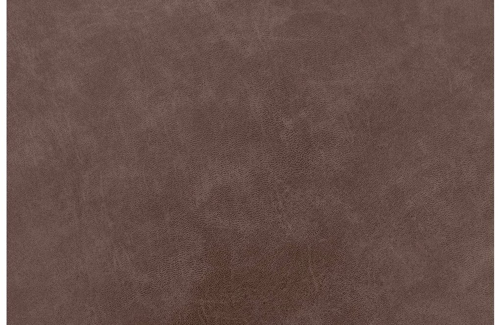 Goossens  Key West bruin, micro leer, 2,5-zits, modern design met ligelement links