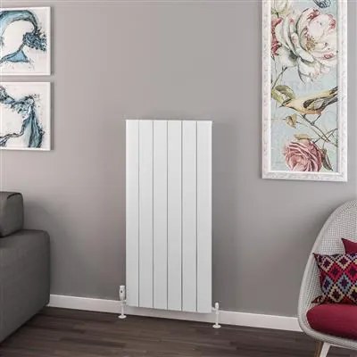 Eastbrook Withington radiator 55x120cm aluminium 1101W wit mat