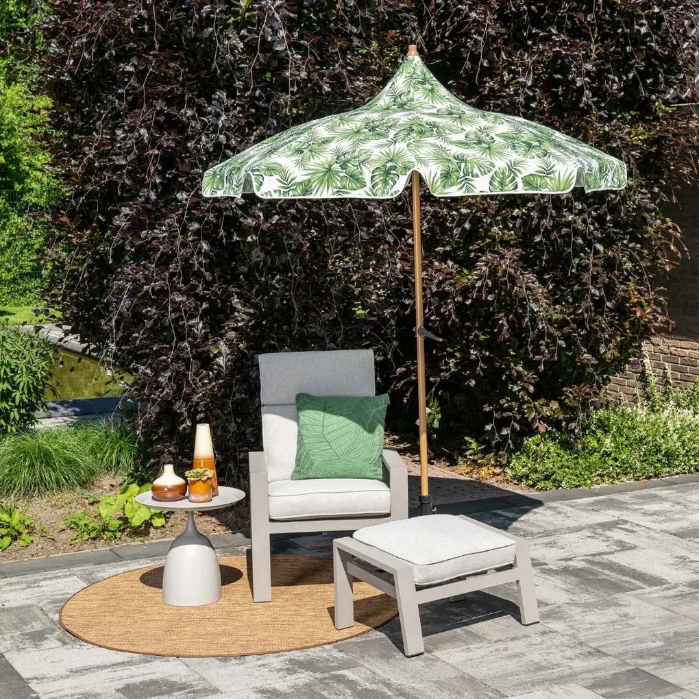 Garden Impressions Aloha stokparasol palm green Ø200 cm