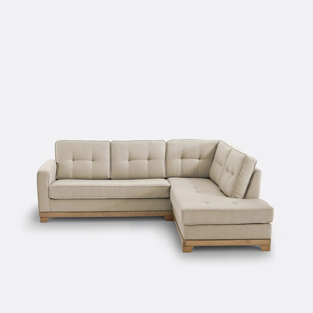 Hoekslaapbank, polyester, Ajis
