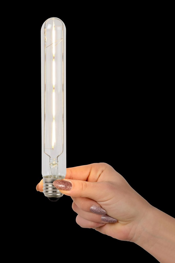 Lucide Bulb dimbare LED lamp 2700K E27 5W 21cm transparant