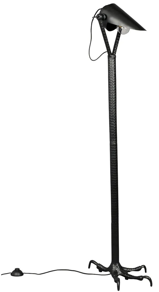 Dutchbone Falcon Metalen Vloerspot Zwart