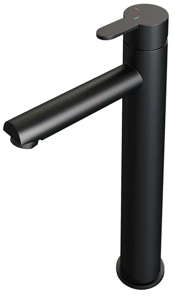 Brauer BlackEdition Wastafelmengkraan opbouw - hoog - model d - mat zwart 5-S-002-HD4
