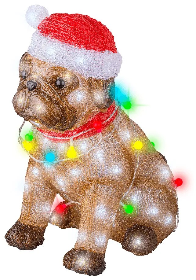 LED Hond - Acryl Figuur