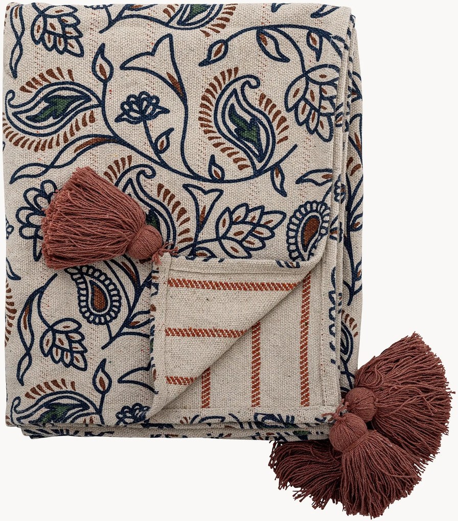 Dubbelzijdige plaid Paisley