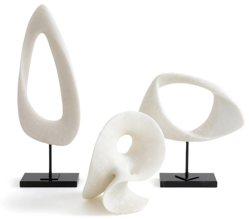 Polyhars sculptuur H33 cm, Mineraal