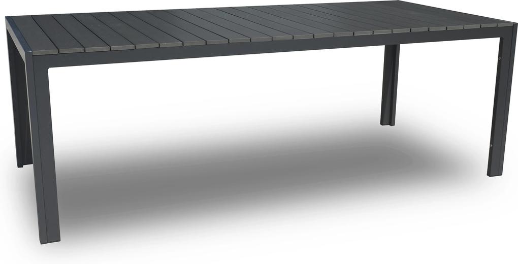 SenS-Line Jersey tuintafel 220x100x74 cm- zwart